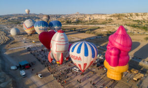 Kapodokya Sıcak Hava Balonu Festivali