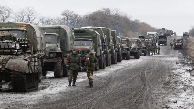 65 Km’lik Rus Konvoyu Dağıldı
