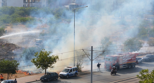 Antalya'da Yangın